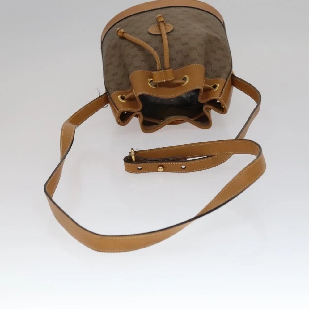 GUCCI Micro GG Supreme Shoulder Bag PVC Brown - Picture 8 of 16